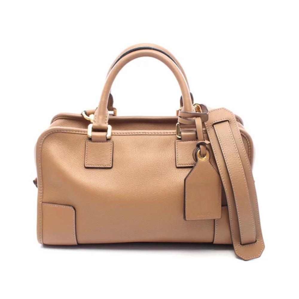 Loewe Amazona Handbag Leather Brown